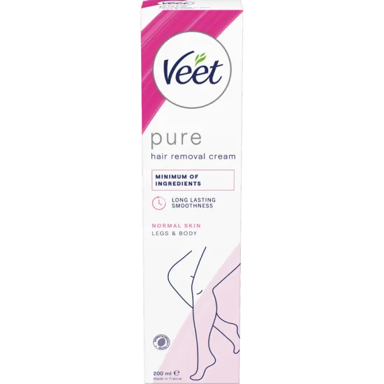 Veet Pure Karvanpoistovoide Jalat & Keho Normaalille iholle 200 ml